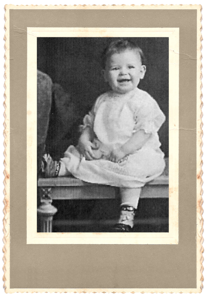 Mom as a baby