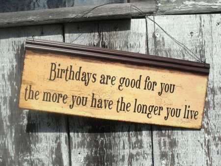birthdays are good for you tribute journal