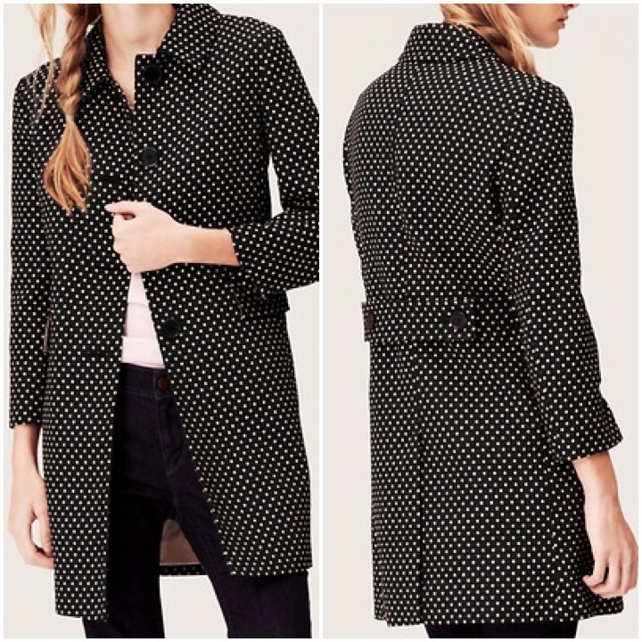 Polka dot rain coat www.mytributejournal.co